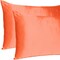 Homeroots 20 x 40 in. Poppy Dreamy Silky Satin King Size Pillowcases 387839 - alternate 6